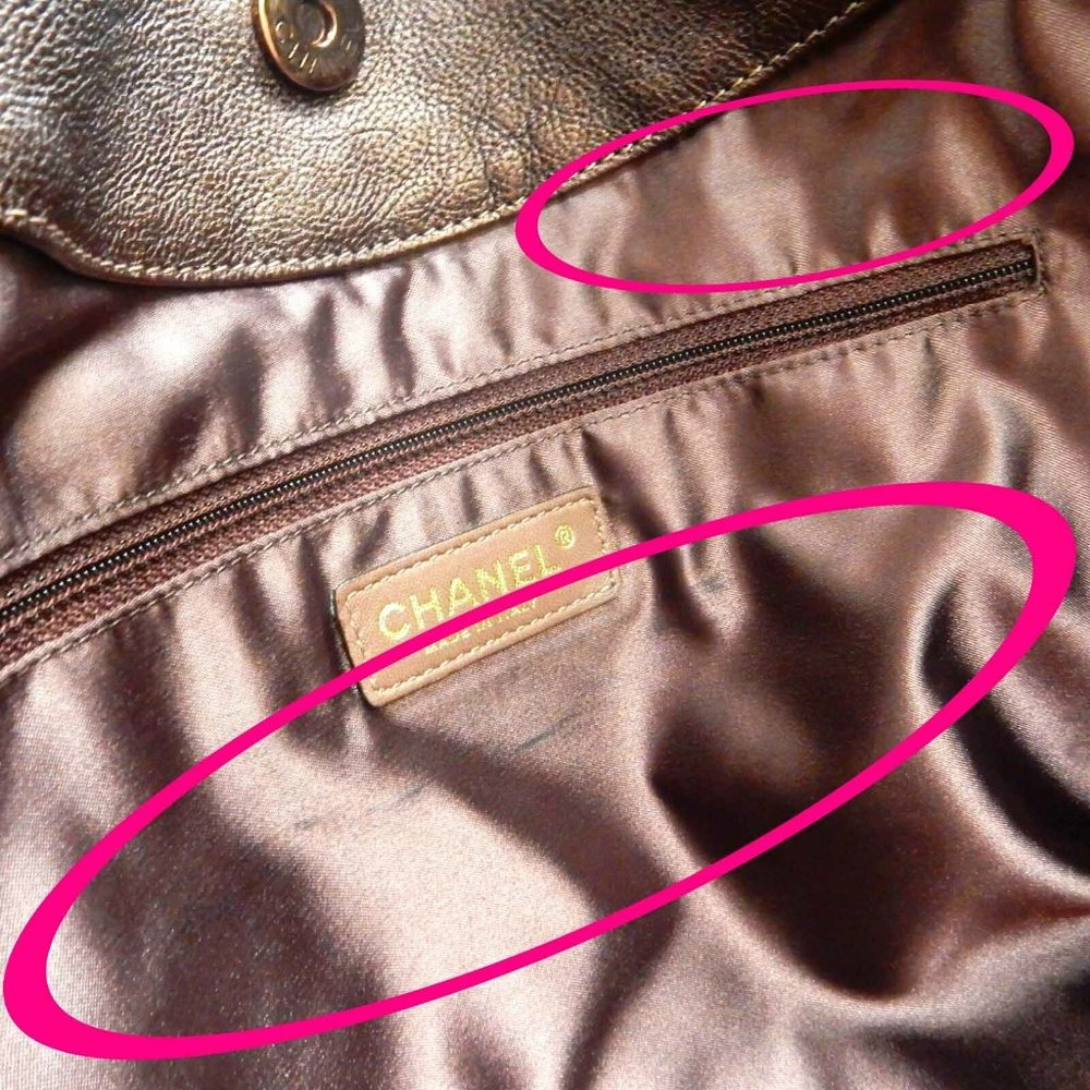 Chanel Coco Cabas Brown Leather Bag - Picture 8 of 9